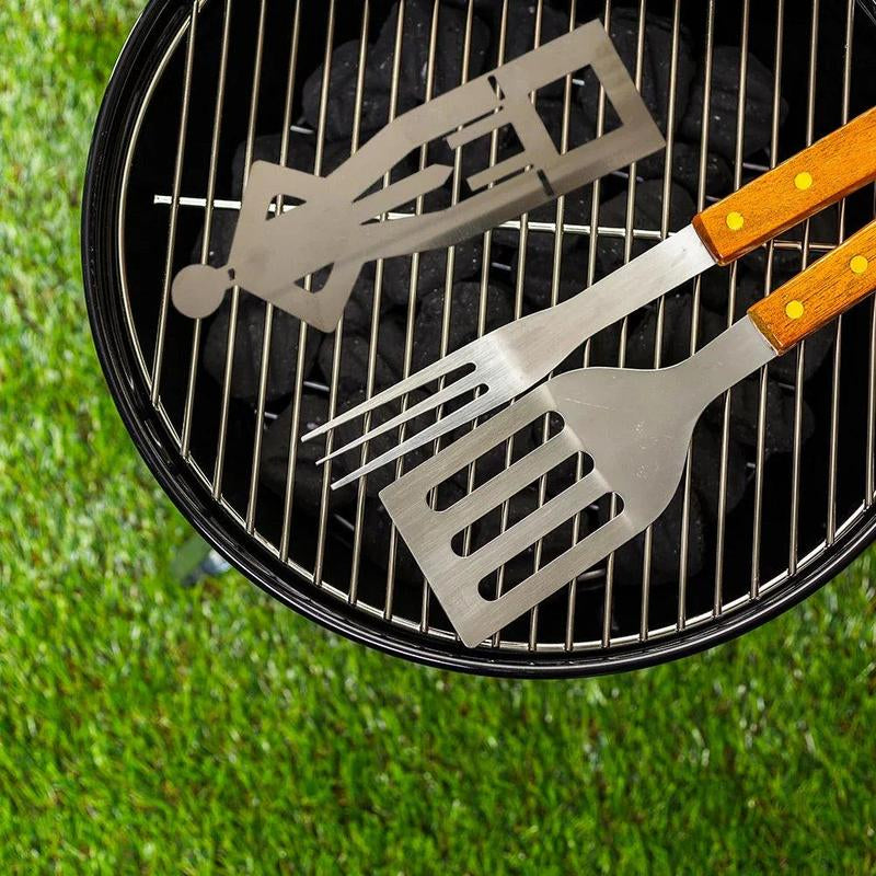 CUUWE Stainless Steel Hot Dog Stand for BBQ - Precision Cooking & Rust-Resistant Design - Hands-Free Grilling Rack for Camping & Spring Trips - Lightweight & Easy Clean Utensils - Perfect BBQ Accessory Portable Travel