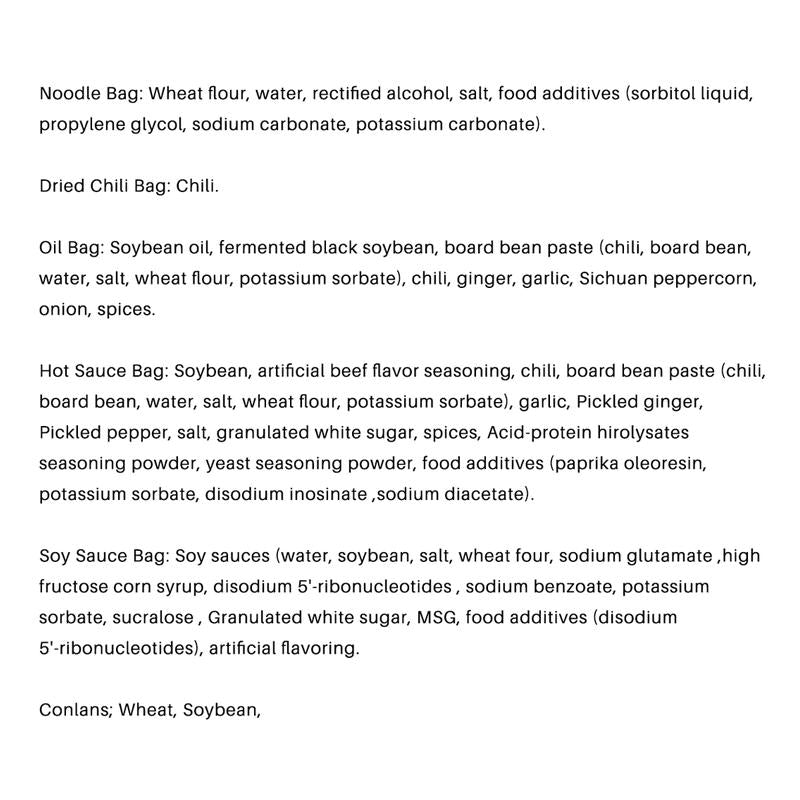 Longqiye Hot Sauce Noodles, Extra Spicy Instant Noodles 290G