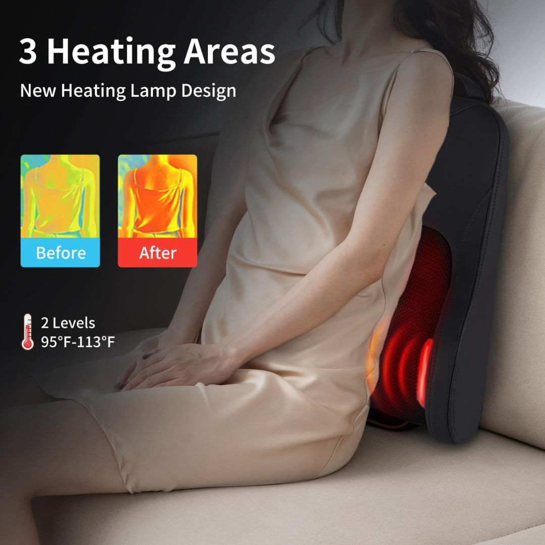 DualRelief™ Massage Pillow