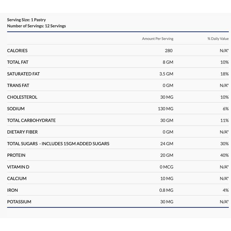 My Cookie Dealer Protein Pastries - 20G Protein