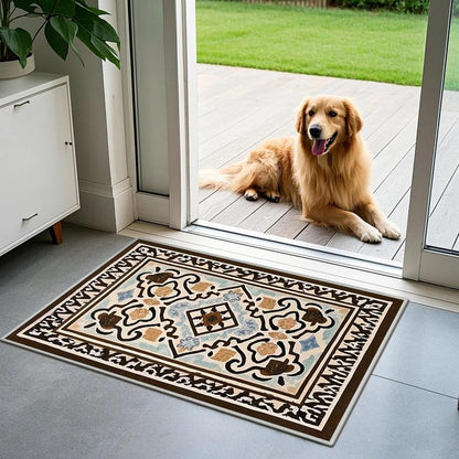 Boho Kitchen Runner Rug Sets 3 Piece Farmhouse Non Slip Area Rug Floor Mat Washable Kitchen Mats for Living Room Entryway Laundry Room